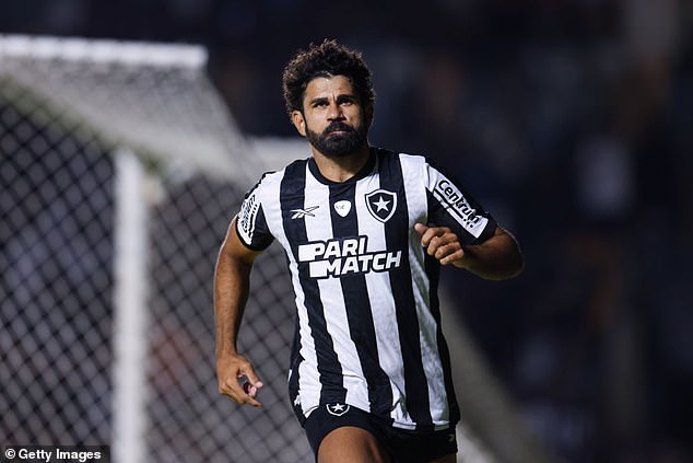 Costa spent four months with Botafogo after a disappointing season with Wolves