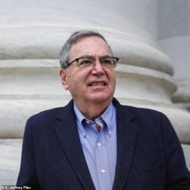 Former Harvard Medical School dean Jeffrey Flier (pictured) said the policy at New York's Icahn School of Medicine at Mount Sinai threatens 