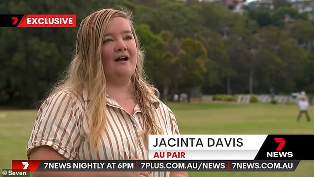 Au pair Jacinta Davis escaped terrifying carjacking attempt in Sydney's northern suburbs