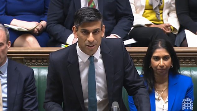 In brutal PMQ clashes, Rishi Sunak rages that Keir Starmer is 
