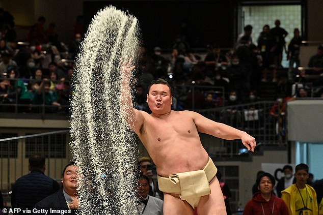 Hakuho, 38, originally from Mongolia, is the most successful sumo wrestler of all time.