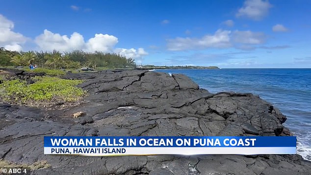 The site where Kings fell on the coast of Puna on the Hawaiian island