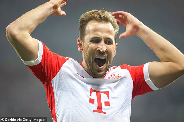 Harry Kane was left frustrated as Bayern lost 3-0 to Bayer Leverkusen on Saturday to move five points behind the Bundesliga leaders.