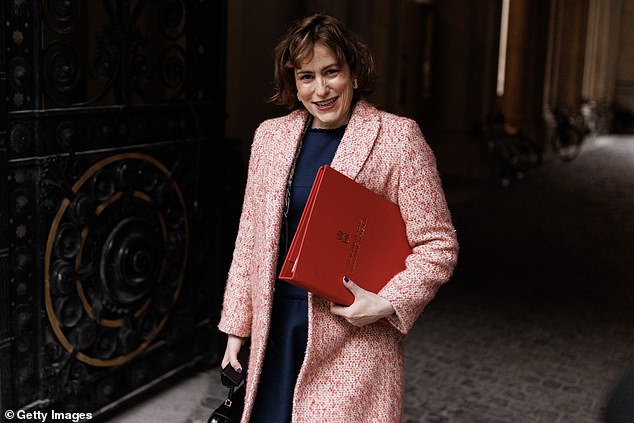 Health Secretary Victoria Atkins (pictured) insisted that the male-dominated hierarchies imposed when the NHS was created in 1948 had 