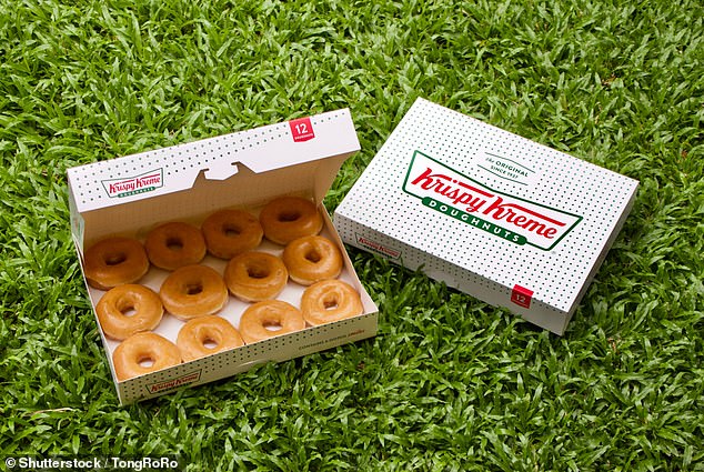 Krispy Kreme has reduced prices on its 12-pack of Original Glazed Donuts
