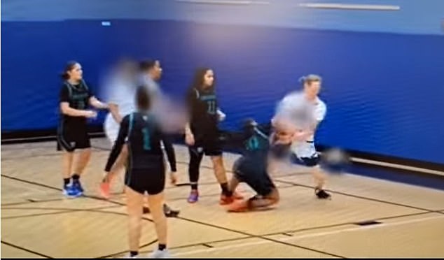 A Massachusetts high school girls' basketball team was forced to abandon its game after a transgender player on the opposing team injured three of its players.