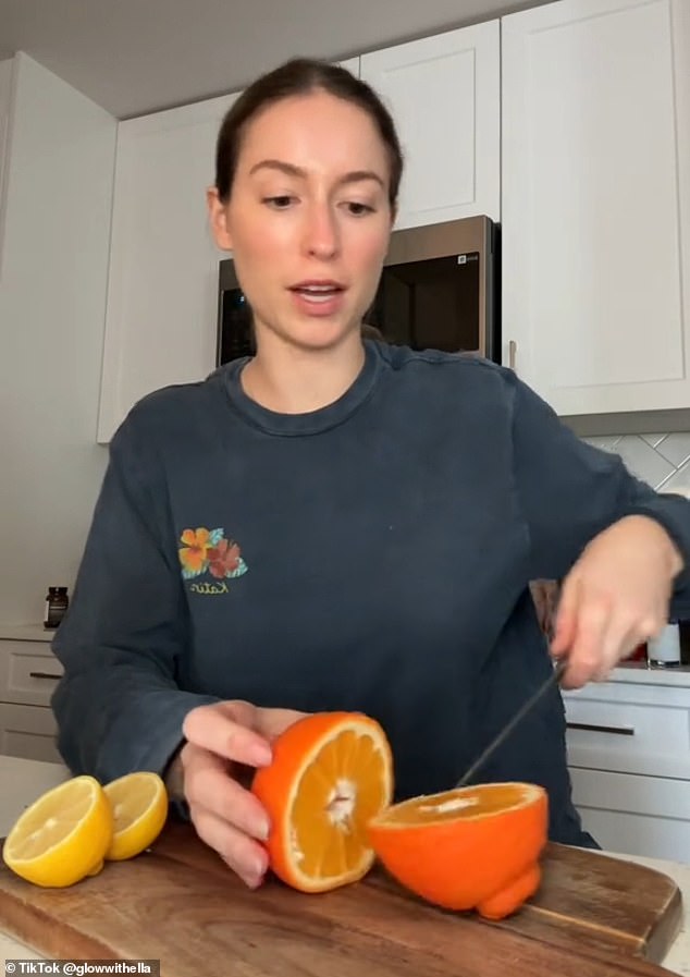 Ella Henry, from Los Angeles, took to TikTok to reveal her secret to staying healthy from the inside out.