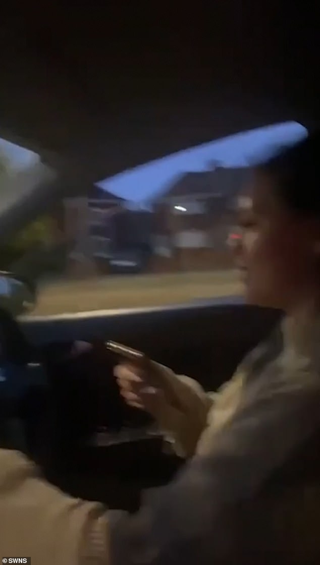 Footage from inside Molly Mycroft's car shows her speeding moments before crashing into a BMW, killing Sarah Oliver.