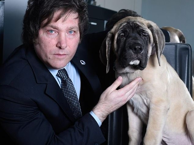 How did Argentinas president Javier Milei clone his dog five