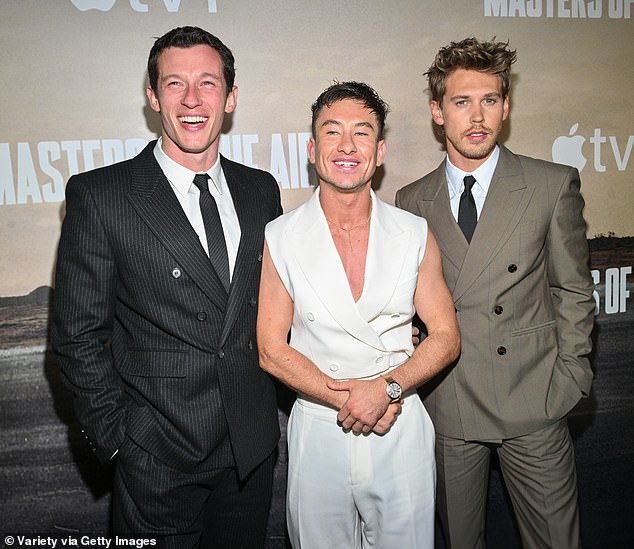While Austin Butler (right), Callum Turner (left) and Barry Keoghan (center) also boast dashing good looks, easy charm and on-screen talent, their similarities to each other don't end there.