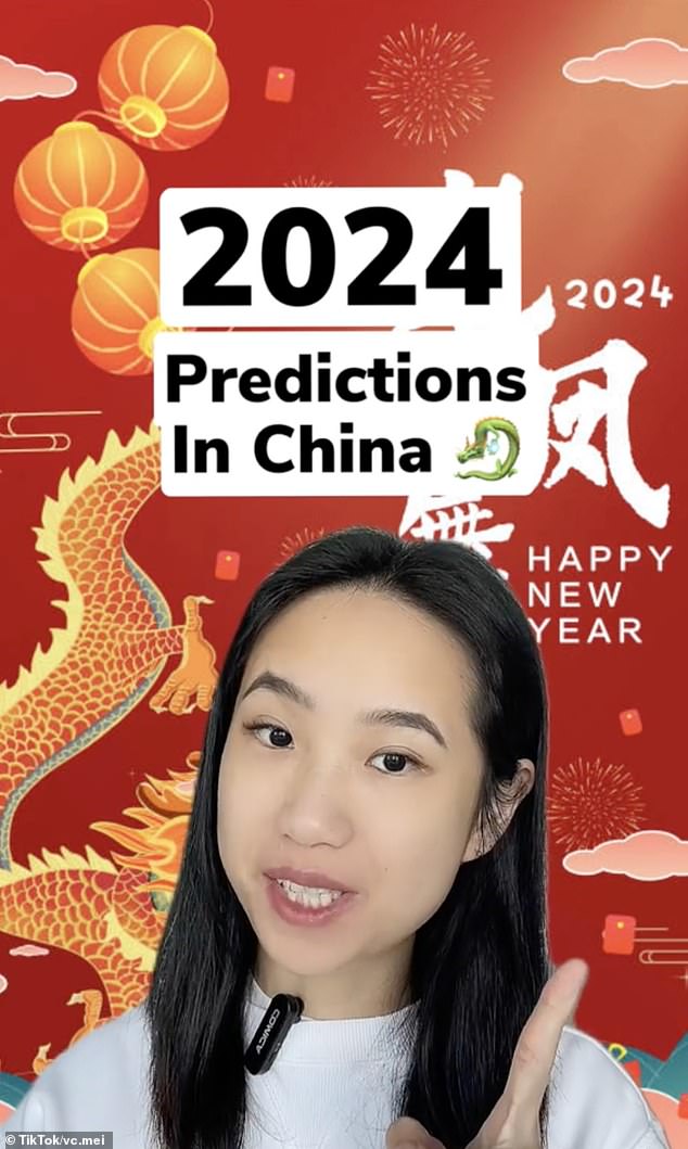 American TikToker Victoria Mei recently warned users who were born in the Year of the Dragon with some of her predictions.