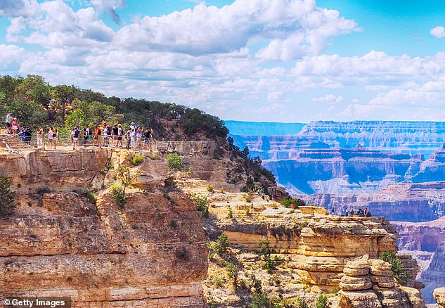 The cost of a Grand Canyon vacation peaks during the sweltering summer months. The image is the south rim of the canyon.