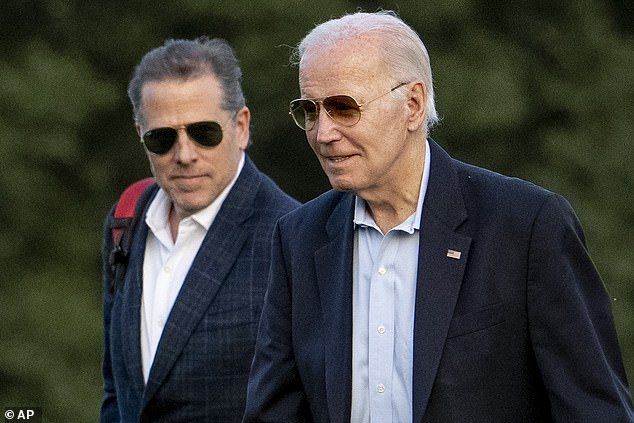 Hunter Biden says if he keeps sober his dad Joe