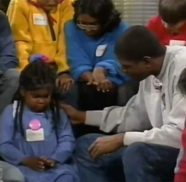 Magic Johnson comforted young Hydeia Broadbent when she cried talking about her virus on the show back in 1992;  At just seven years old, she had already become an HIV advocate.