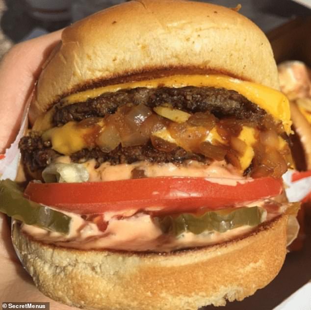 The Animal Style burger is one of the restaurant chain's most popular secret dishes, which includes combinations and the option of having three burgers.