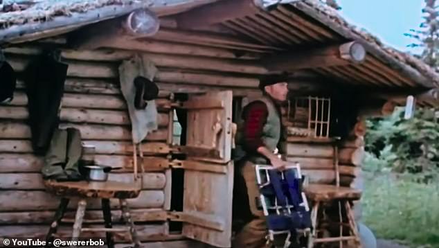 Richard Proenneke built his simple lodge on the shores of Upper Twin Lake in Alaska during the summers of 1967 and 1968.
