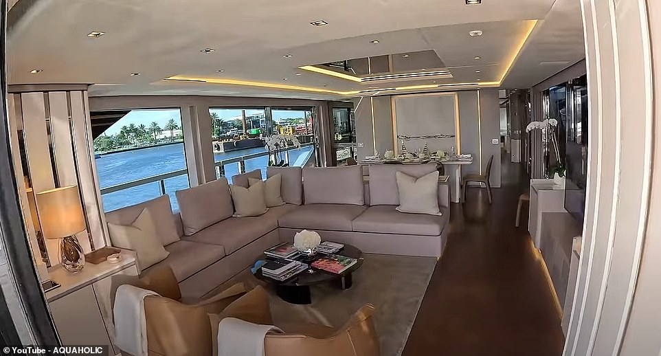 A YouTube video hosted by marine expert Nick Burnham takes viewers on a complete tour of the 109-foot-long superyacht, which is for sale for $13,250,000.