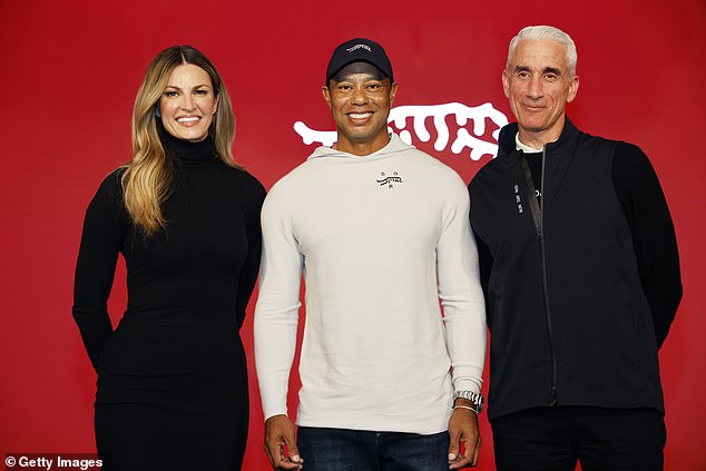 Tiger Woods launched his new clothing and footwear brand Sun Day Red near Los Angeles