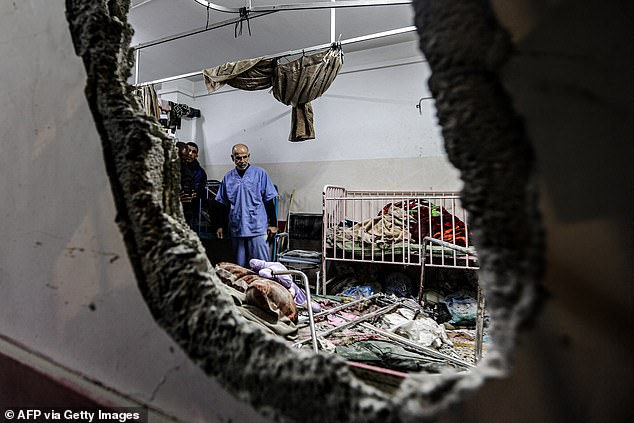 Israeli special forces storm main hospital in southern Gaza “in attempt to recover remains of hostages held by Hamas.”