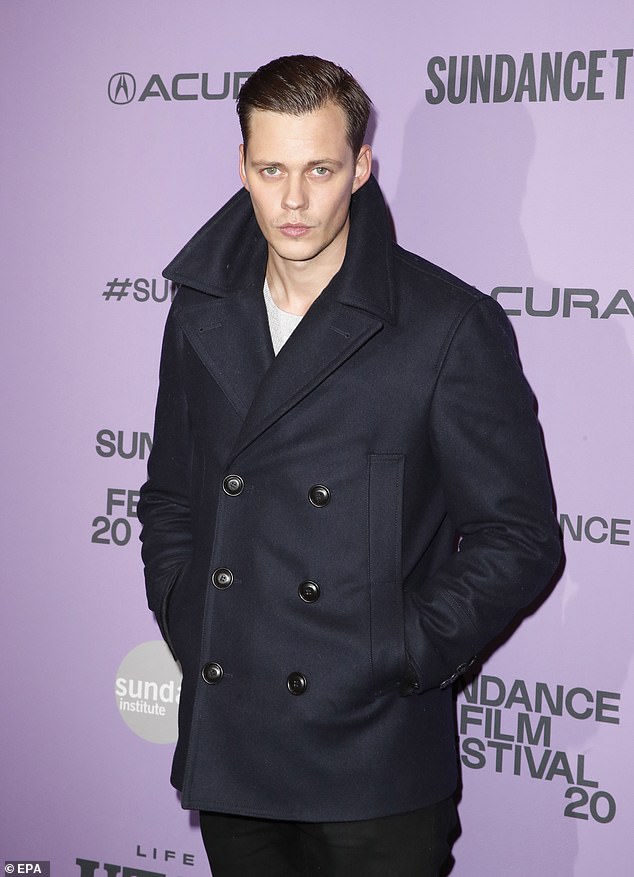 It star Bill Skarsgård, 33, was fined about $3,825 on Wednesday in connection with a marijuana possession arrest at Arlanda Airport in Stockholm, Sweden, that occurred in October.  Photographed at the Sundance Film Festival in Park City, Utah, in January 2020.