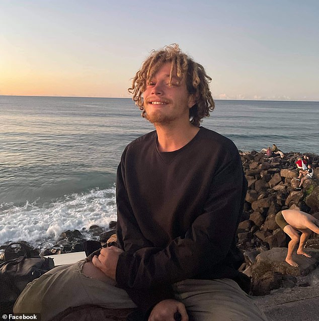 There is a disturbing theory behind how Jackson Stacker (pictured) died, whose body was found badly decomposed under a tree on August 25, 2021.