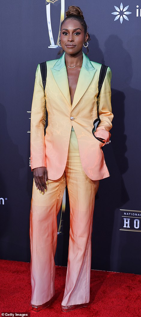 Issa Rae stole the show at the 2024 NFL Honors in Las Vegas on Thursday.