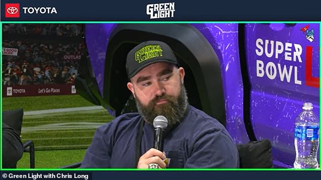 Kelce appeared on Green Light and said they haven't been that connected 
