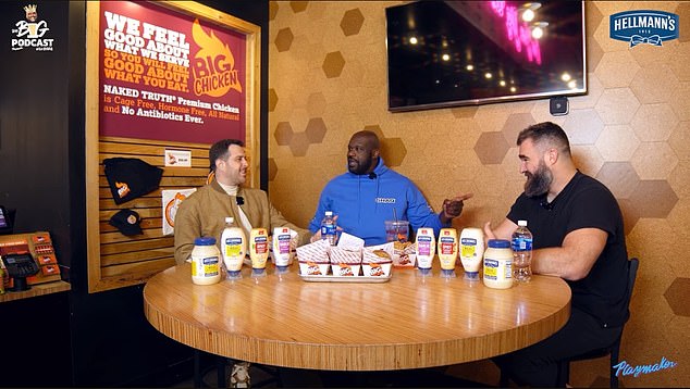 He stopped by The Big Podcast with Shaquille O'Neal after Sunday's Super Bowl.