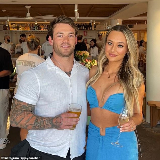 Archer was planning to marry his fiancée Beth King (pictured together) later this year before tragedy struck on Wednesday.