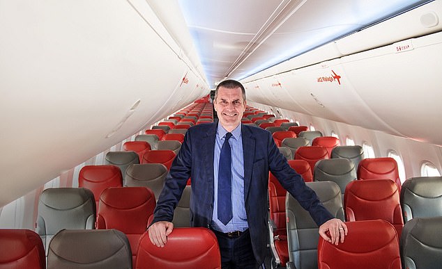 In charge: Jet2 CEO Steve Heapy