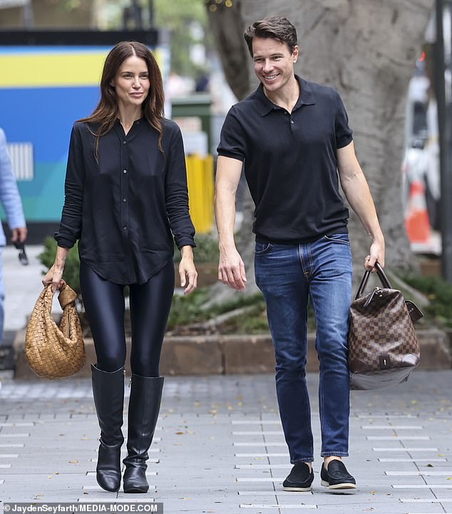 Jodi Gordon was spotted with the same mystery man she was spotted spending time with in January during an outing in Sydney's Double Bay on Friday.