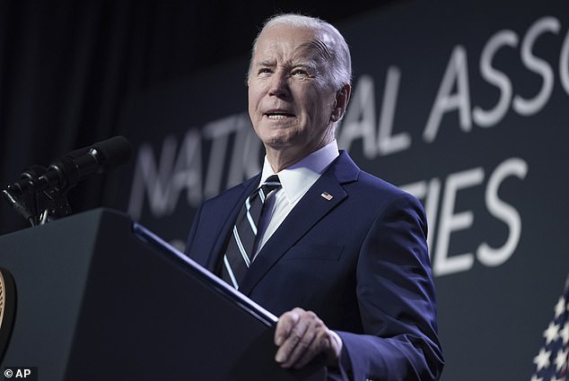 Joe Biden, 81, jokes ‘I’ve been around a while…I do remember that!’ after Justice Department report calls him an ‘elderly man with a poor memory’ and 86 percent of Americans say he is too old to run again
