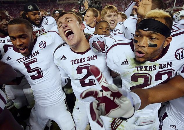 Johnny Manziel was briefly the most famous college player in the country at Texas A&M.