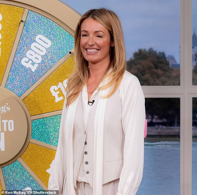 Josie, 39, made her return to This Morning on Monday after being snubbed for the permanent presenting role in favor of Cat Deeley, 47 (pictured on the show).