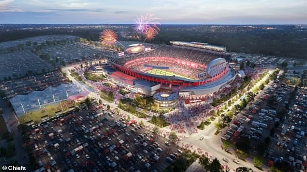 The Kansas City Chiefs have revealed $800 million plans to transform their Arrowhead Stadium