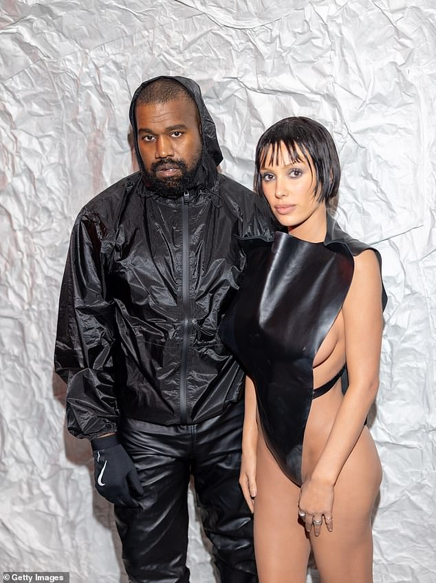Kanye Wests wife Bianca Censori turns heads in VERY risque