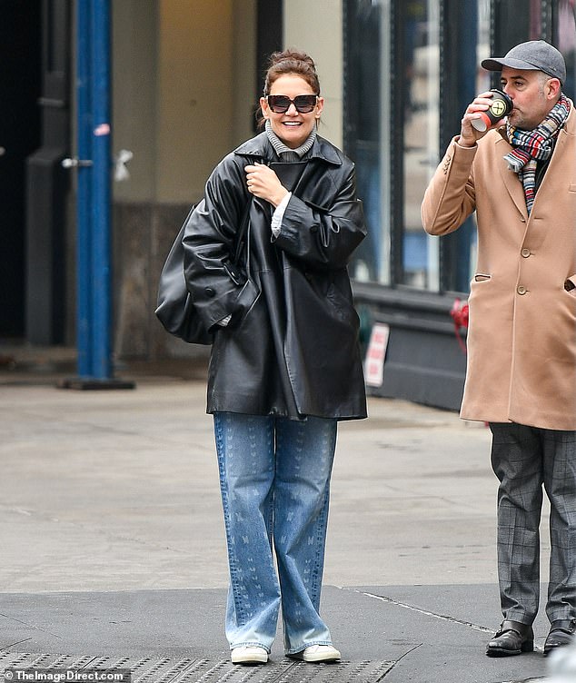 Katie Holmes, 45, showed off her impeccable style once again as she stepped out in New York City on Saturday.