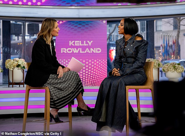 The controversy arose from a February 15 segment on the NBC chat show, in which Rowland was repeatedly asked about Beyoncé.