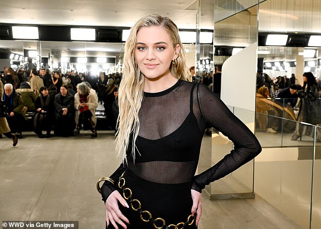Kelsea Ballerini has hosted the CMT Music Awards for the past three years.  But this year's 2024 show, her fourth, will be the first time she's done it without co-host Kane Brown;  seen in mid-February in New York