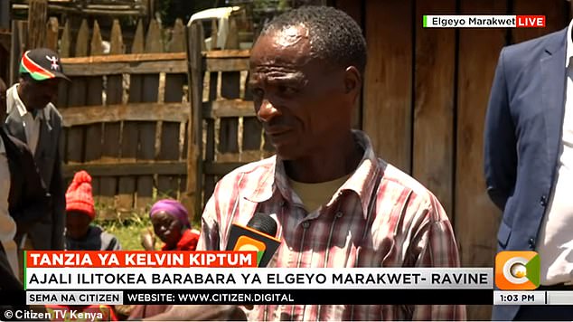 Kelvin Kiptum's father, Samson Cheruiyot, called for an investigation into his son's death.