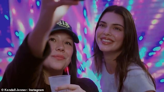 Kendall Jenner gave fans a glimpse of her latest college tour to promote her brand 818 Tequila this week on Instagram.