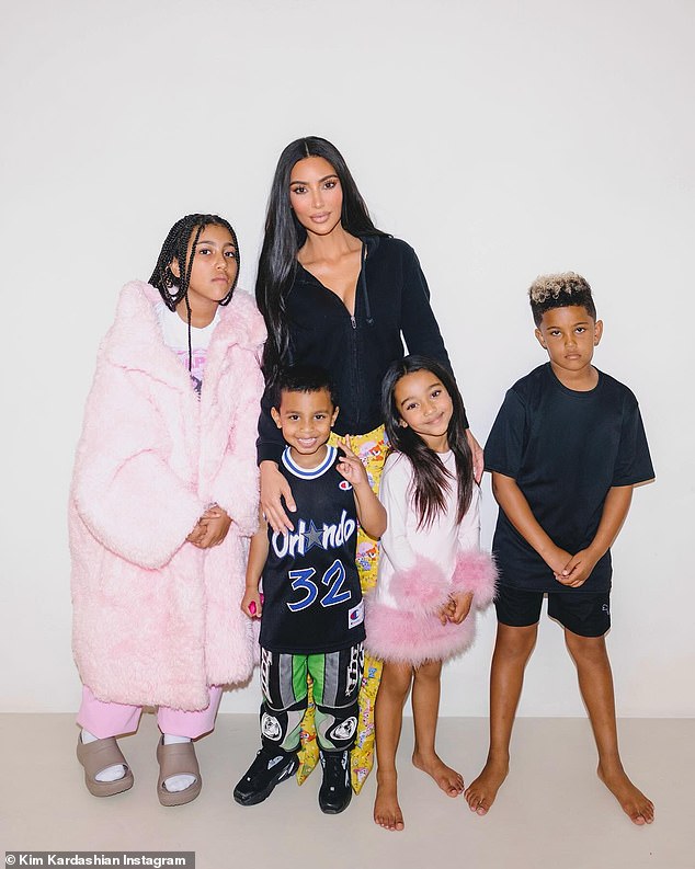 The busy mom certainly needs plenty of space in the car, as she shares four children with her ex-husband Kanye West, 46; Seen with North, 10, Holy, eight, Chicago, six and Psalm, four