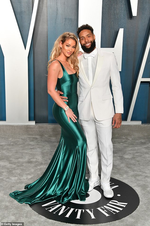 Kim and Odell initially began 'dating' shortly after he split from girlfriend Lauren 'LoLo' Wood in September last year. The former couple shares one-year-old son Zydn; Seen in 2020