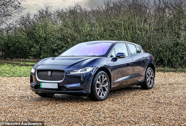 King Charles III's former Jaguar I-Pace will be auctioned on March 2 at Ascot Racecourse.  It is estimated to fetch between £55,000 and £70,000