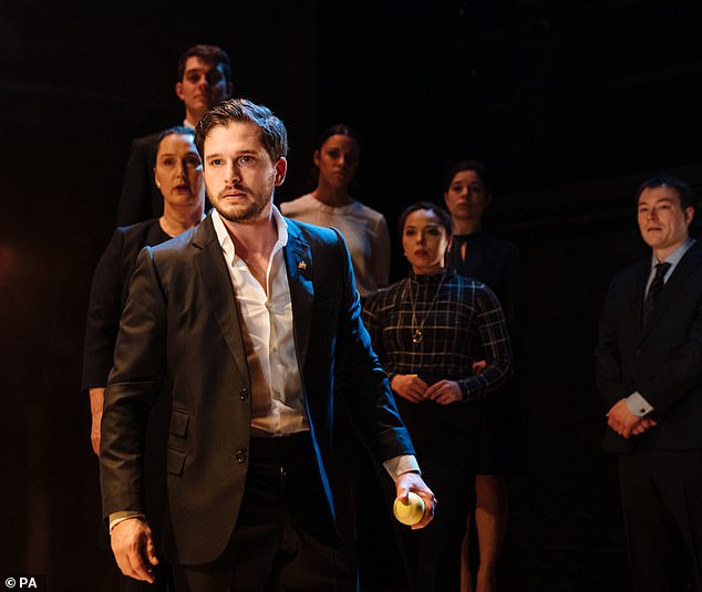 The play will mark another big West End role for Kit, after he last appeared on stage in 2022, when he took on the powerful title role in Shakespeare's Henry V at the Donmar Warehouse (pictured).