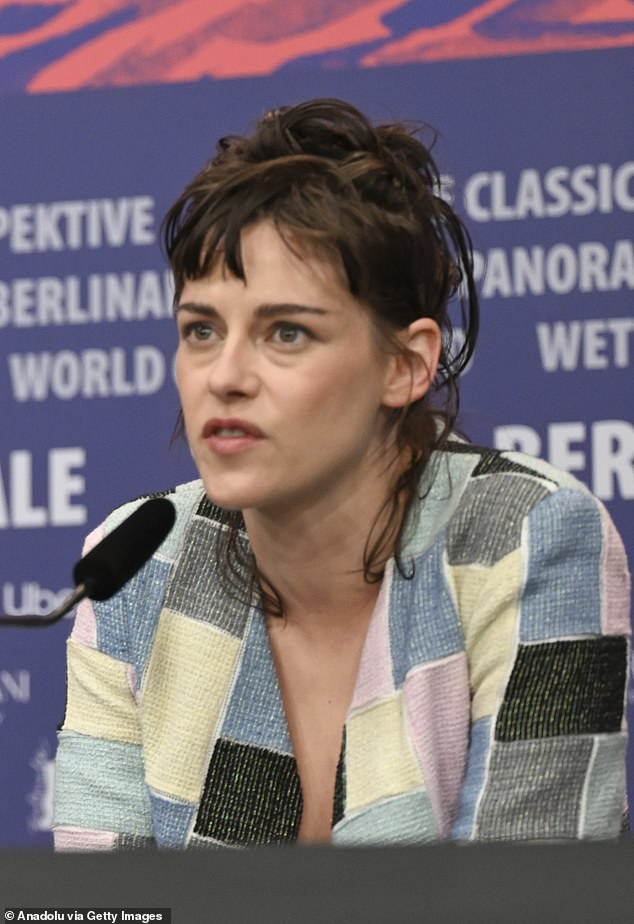 Kristen Stewart, 33, says she's pleased with the impression her recent shoot for Rolling Stone made as she appeared at a press conference at the Berlinale International Film Festival in Berlin on Sunday.
