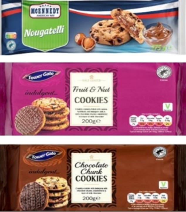 Lidl urgently recalls six types of cookies over fears they