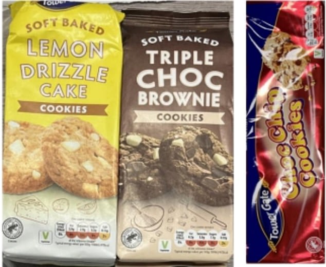 Tower Gate Triple Chocolate Soft Baked Cookies, 210g with expiry date 12/12/2024 Tower Gate Lemon Soft Baked Cookies, 210g with expiry date 12/13/2024 Tower Gate Chocolate Chip Cookies, 150g with expiry date expiration 12/14/2024 everyone is affected by the withdrawal