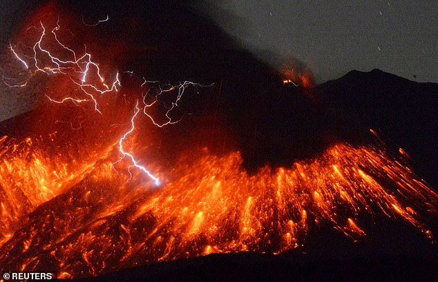 Volcanic lightning created a large amount of nitrogen that likely sparked the first forms of life on Earth.