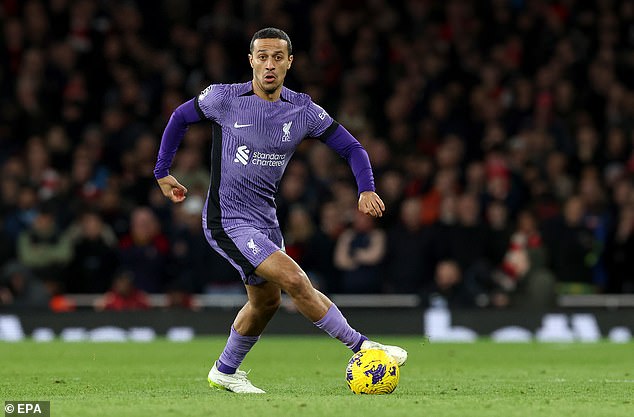 Liverpool have been dealt a further blow after midfielder Thiago Alcantara suffered a muscle injury during a five-minute cameo after 10 months out with a hip problem.